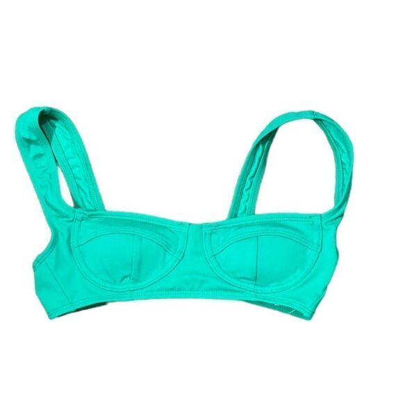 Xhilaration Green Juniors Bikini Swim Top, Size XS, NWT - Picture 5 of 10